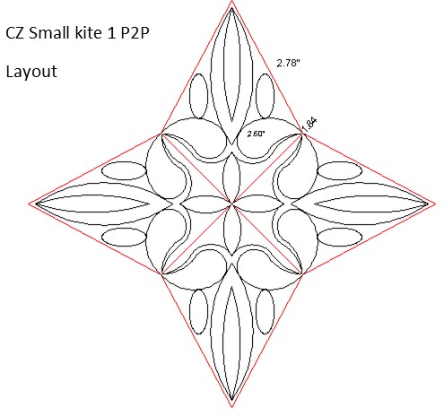 Shop | Category: Designed by Nancy Haacke | Product: CZ Small kite 3 P2P