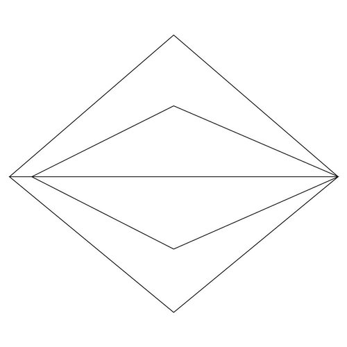 2 Inch Diamond Pattern Shop | Category: Designed by Nancy Haacke | Product: HG Diamond P2P 2 inch