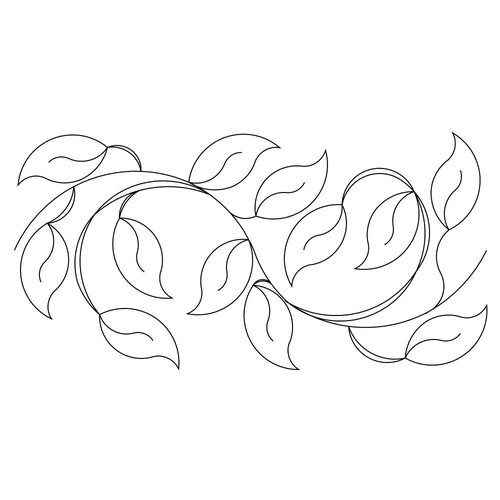 Shop | Category: Borders and Sashes | Product: leafy border