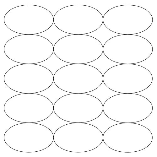 Shop | Category: Background Fills | Product: Oval fill 2 x 2 Blk