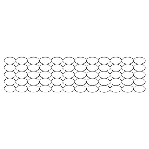 Shop | Category: Background Fills | Product: Oval fill 2 x 8 Rec