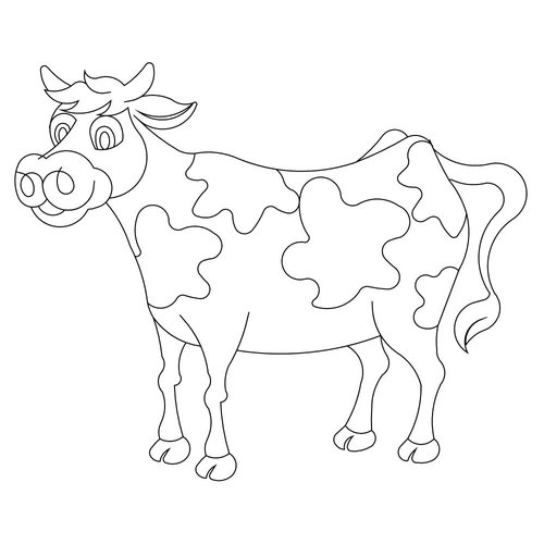 Shop | Category: Animals / Mammals | Product: Cow Motiff